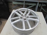 Aluminum Alloy Factory Oem Wheel Rim Eos 2007 2011 17X7-1/2 Double Spoke 5LUG. Fixed Price $75.99.
