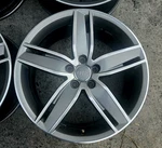 Genuine 19X8 Audi Factory Grey Single Machined Rim Oem Wheel 15 16 17 18 A3. Fixed Price $399.00.