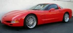 Mrr GT1 Silver Wheels For Chevy Corvette C5 19X8.5 / 19X9.5 Rims Set Inch. Fixed Price $1461.65.