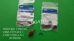 Speedometer Gear Orange 20 Tooth And Clip New All Ford 1980-98 C8SZ-17271-B. Fixed Price $16.00.