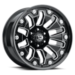 4 New 20X10 Vision 362 Armor Gloss Black Milled Spoke 6X135 ET-25 Wheels Rims. Fixed Price $804.30.