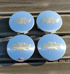 Set 4 New 07-12 Chevy Oe Polished 3.25" Center Cap Gold Bow Tie 88963139. Fixed Price $24.95.