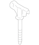 Genuine Subaru Spare Support 97052PA010. Fixed Price $9.68.