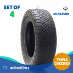 Set Of (4) Used 275/65R20 Nitto Recon Grappler A/t 116T 6.5-8/32. Fixed Price $377.77.