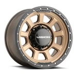 17" Vision 350 Ojos Bronze 17X9 Wheel 8X6.5 (8X165.1) 12MM Rim. Fixed Price $281.14.