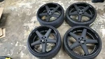 Inch 22X9 Rims Azad AZ008 Tire 255/30ZR22 BP:5X112 2016 Mercedes CLS550. Fixed Price $3069.00.