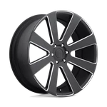 22X9.5 Dub S187 8-BALL Matte Black Milled Wheel 6X5.5 (20MM). Fixed Price $593.00.