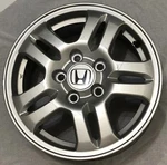 2002 2003 2004 Honda Crv 15" Silver Aluminum Wheel Rim Factory Oem. Fixed Price $133.70.