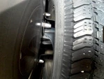 Liberty 2002 Spare Wheel Carrier 159541. Fixed Price $125.00.