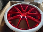 One 20X9 Niche M213 Sector Candy Red Wheel 5X4.5 (35MM). Fixed Price $316.45.