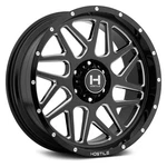 Hostile H108 Sprocket Wheel 22X12 (-44, 8X180, 125.2) Black Single Rim. Fixed Price $645.00.