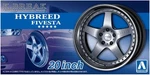 Aoshima 1/24 K-break Hibeed Five Star 20 Wheel & Tire Model Parts. Fixed Price $25.87.