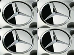 Genuine Mercedes Benz Wheel Center Caps R107 R129 R230 R231 Sl W107 Full Chrome. Fixed Price $125.00.