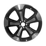 Refurbished Machined And Painted Gloss Black Aluminum Wheel 20 X 8. Fixed Price $348.99.