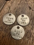 1984 Vw Rabbit C, 2008 Gti, 2023 Tiguan Key Fobs. Fixed Price $44.85.