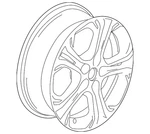 Genuine Gm Front And Rear Wheel 42711718. Fixed Price $529.87.