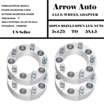 4PCS 1" Inch 5X4.75 To 5X4.5 Wheel Adapters 12X1.5 Studs 5LUG 74MM Hub Gmc Chevy. Fixed Price $80.95.