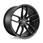 Niche Vosso Matte Black Rims: 20X9, 5X120, 35MM, M203209011+35. Fixed Price $490.00.