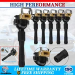 6X UF354 UF300 Ignition Coils For Bmw E46 E39 X5 Z8 E36 L6 325 330 328 525I 540I. Fixed Price $64.99.