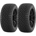 (qty 2) 37X12.50R17LT Fuel Gripper A/t 129Q Load Range Black Wall Tires. Fixed Price $894.98.