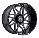 22" Hostile H108 Sprocket Blade Cut 22X12 Wheel 8X180 -44MM For Chevy Gmc Rim. Fixed Price $645.00.