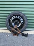 2015-2017 Chrysler 200 17" Spare Tire With Jack Kit Compact Donut T145/70R17. Fixed Price $189.00.