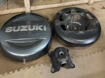 2006-2013 Suzuki Grand Vitara Hard Shell Outer Spare Tire Wheel Cover Assembly. Fixed Price $274.97.