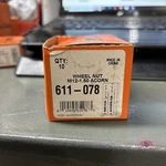 Dorman 611-078, Wheel Lug Nuts M12-1.50 Acorn 21MM Hex, 33.5MM Length. Fixed Price $13.95.