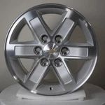 Gmc Sierra 5296 17X7.5 Wheel Oem Rim Silver/machined 9595857 Yukon Denali N88. Fixed Price $209.00.