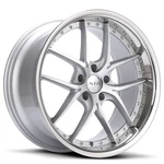 20" Staggered Xix Wheels X61 Silver Machined With Ss Lip. Fixed Price $1609.00.