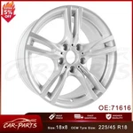 18" Silver Front Wheel For Bmw 3 & 4 Series 2012-2020 Oem Alloy Rim 71616. Fixed Price $151.59.