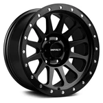 Impact Off-road 884 Wheels 17X9 (0, 6X139.7, 106.1) Black Rims Set. Fixed Price $866.40.