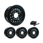 8X165.1 Set Of 16" Rims Black Steel Fits 2002-04 Chevrolet Silverado 2500, Oe. Fixed Price $686.13.