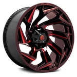 Fuel D755 Reaction Wheels 20X10 (-18, 6X135, 106.1) Black Rims Set Of 4. Fixed Price $1785.00.