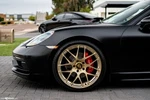 20" Avant Garde Ruger Mesh Brushed Gold Wheels Rims Fits Porsche 991 911 Carrera. Fixed Price $3095.00.