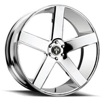 Dub S115 Baller 30X10 6X5.5" +30MM Chrome Wheel Rim 30" Inch. Fixed Price $1738.99.