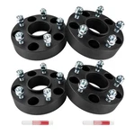 4PCS 5X5" To Wheel Spacers M1/2"X20 Studs 71.5MM 1.5" For Jeep Commander Xk. Fixed Price $77.30.