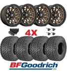 Fuel Bronze/black Rims Bfgoodrich Tires 2857517 Fits Toyota Tacoma 4RUNNER. Fixed Price $3295.00.