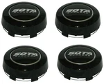 4 Cap Deal Sota Offroad Gloss Black Lug Wheel Rim Center A608F-1 6005K132. Fixed Price $129.00.