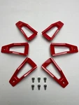 Moto Metal Red 20" Wheel Inserts (set Of 6) W/screws 1265 20X9. Fixed Price $29.99.