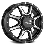 Moto Metal MO995 Dually Front 20X8.25 8X210 ET127 Gloss Black Mach (qty Of 1). Fixed Price $128.34.