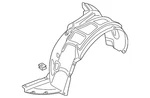 Genuine Audi Fender Liner 8V5-821-171-G. Fixed Price $139.20.