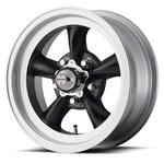 One 14X6 American Racing VN105 Torq Thrust D 5X114.3 -2 Black Lip Wheel Rim 83.0. Fixed Price $175.00.