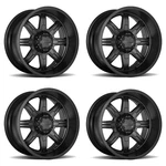 Set 4 20" Ultra 229SB Menace Satin Black Clear Coat 20X10 6X135 6X5.5 -25MM Rims. Fixed Price $1262.86.