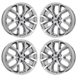 22" Ford Expedition Pvd Bright Chrome Wheels-c Rims Factory Oem 10145 Exchang.... Fixed Price $995.00.