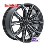 One 17INCH Black Alloy Wheels 5LUG Rim For Chrysler Town Country 200 R9A Rtx. Fixed Price $225.70.