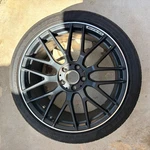 Mercedes-benz W205 C63S Amg 15-21 Oem Rear Wheel Rim Tire 19"X9.5" A2054011800. Fixed Price $899.00.