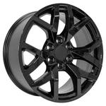20" Oe Wheels CV66 Gloss Black 20X9 6X5.5 Rim 28MM For Chevy Gmc Cadillac. Fixed Price $432.00.