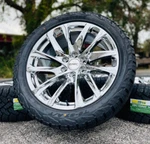 2022 Chrome Wheels Escalade Yukon Tahoe Suburban Set Oem Factory Gm Spec 2023. Fixed Price $2195.00.