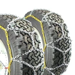 Titan Diamond Pattern Alloy Square Tire Chains Road Snow 4.7MM 235/85-16. Fixed Price $239.34.
